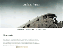 Tablet Screenshot of amigasrusas.com